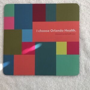 Orlando Health Multicolor Mouse Pad
